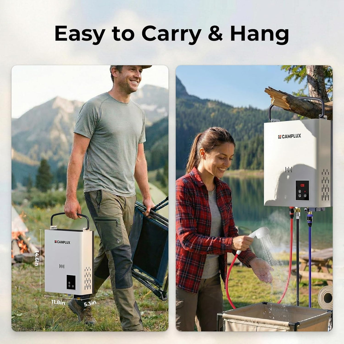 Camplux F5 Ultra Portable Water Heater