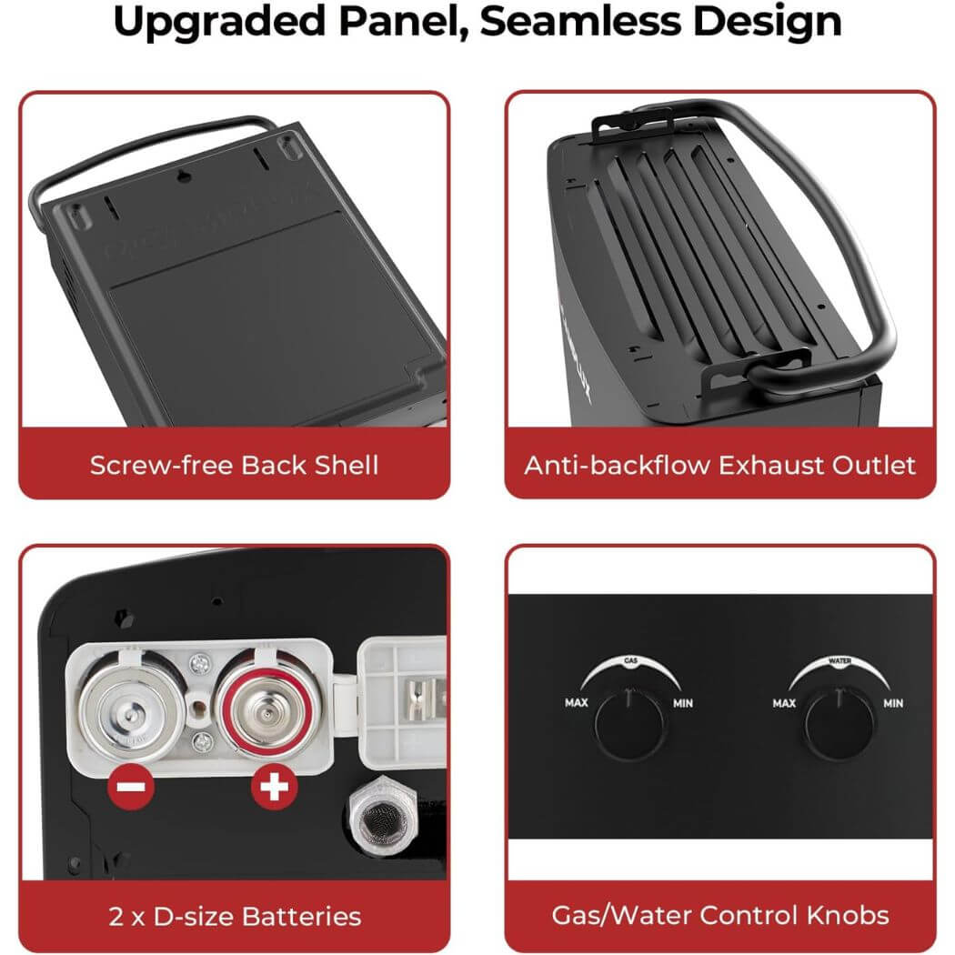 Camplux AY132B Portable Water Heater