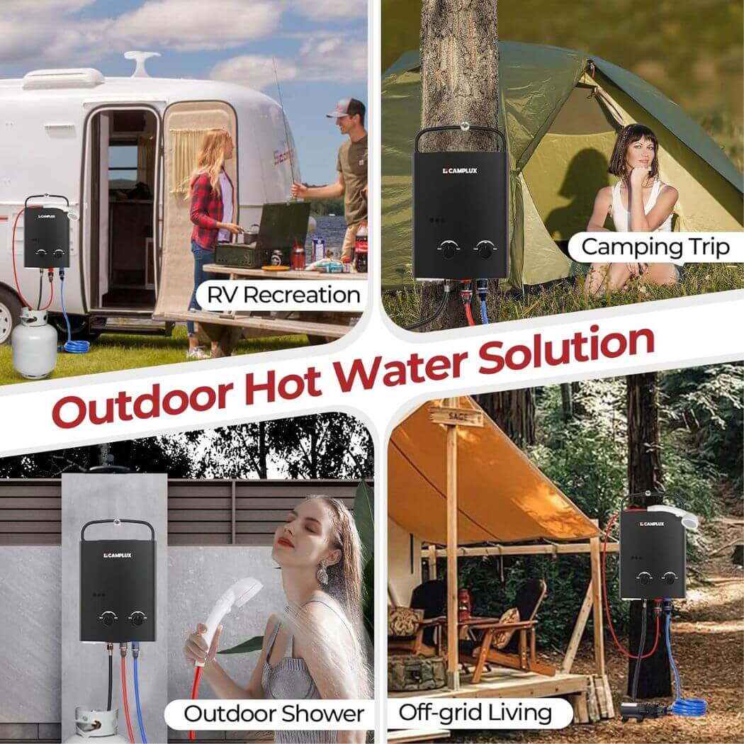 Camplux AY132BP43 Portable Water Heater