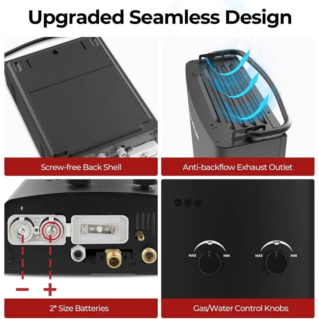 Camplux AY132BP43 Portable Water Heater