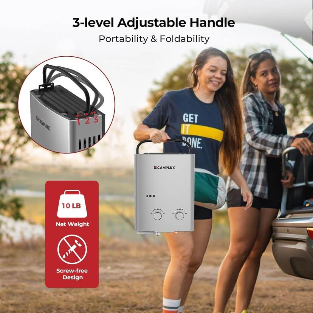 Camplux AY132GP43 Portable Water Heater