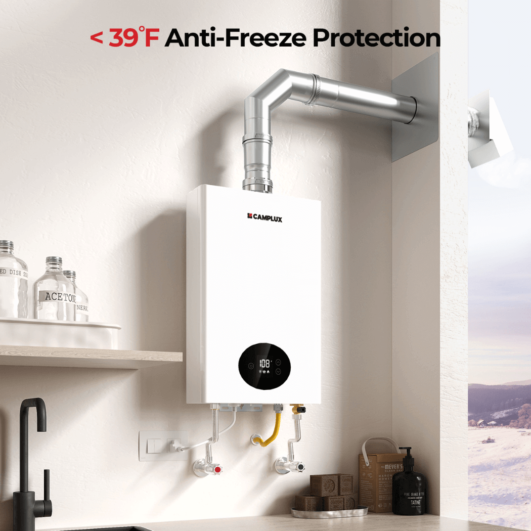Camplux Climatech 3 Indoor Tankless Water Heater 68,000 BTU