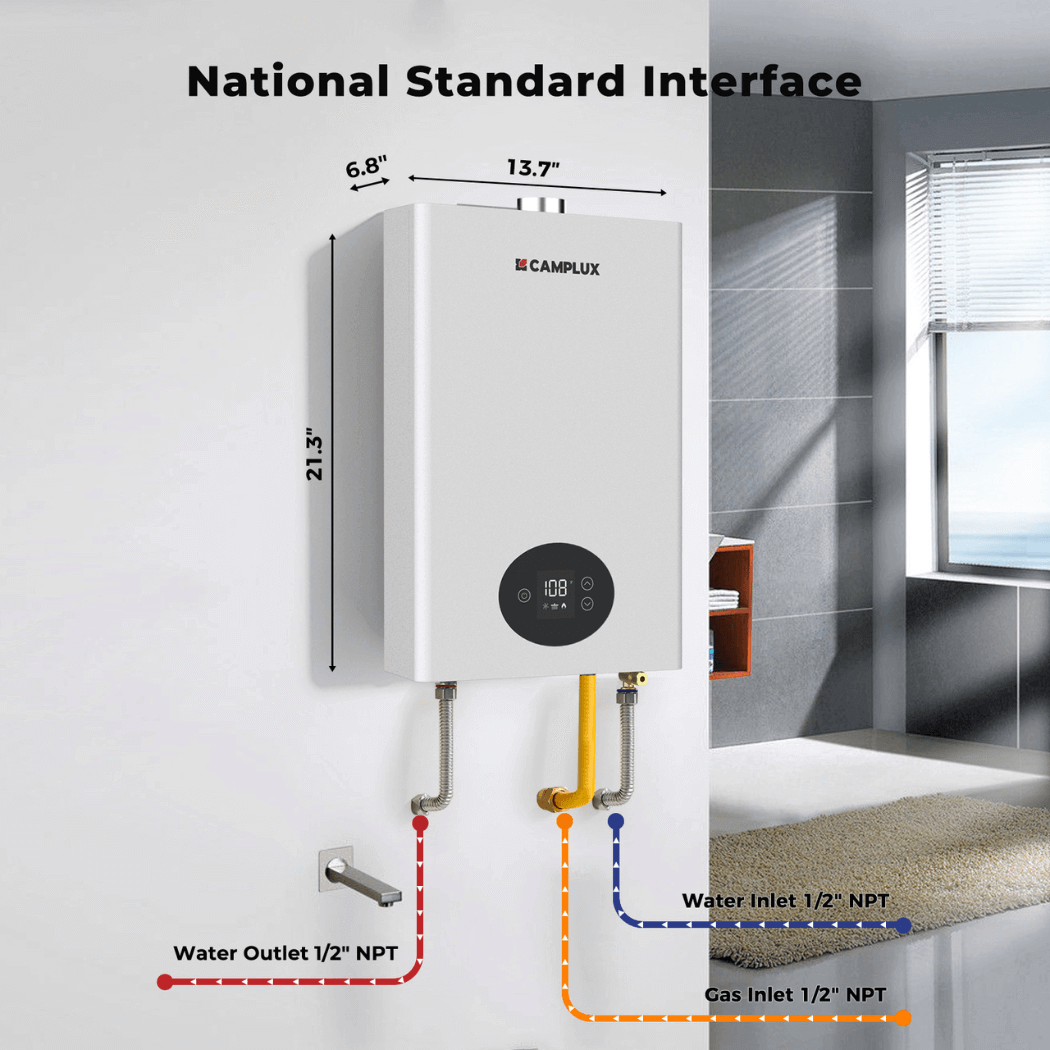 Camplux Climatech 3 Indoor Tankless Water Heater 102,000 BTU
