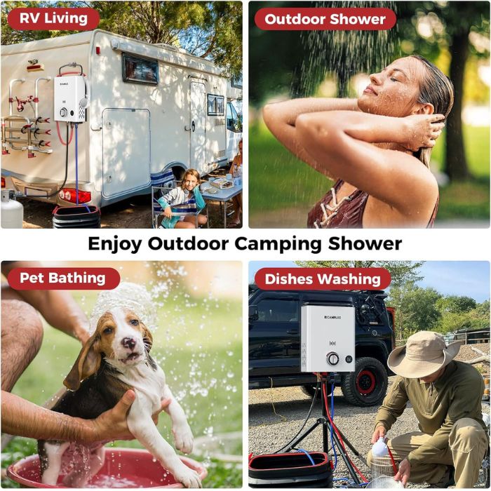 Camplux FIRST F5 Portable Water Heater