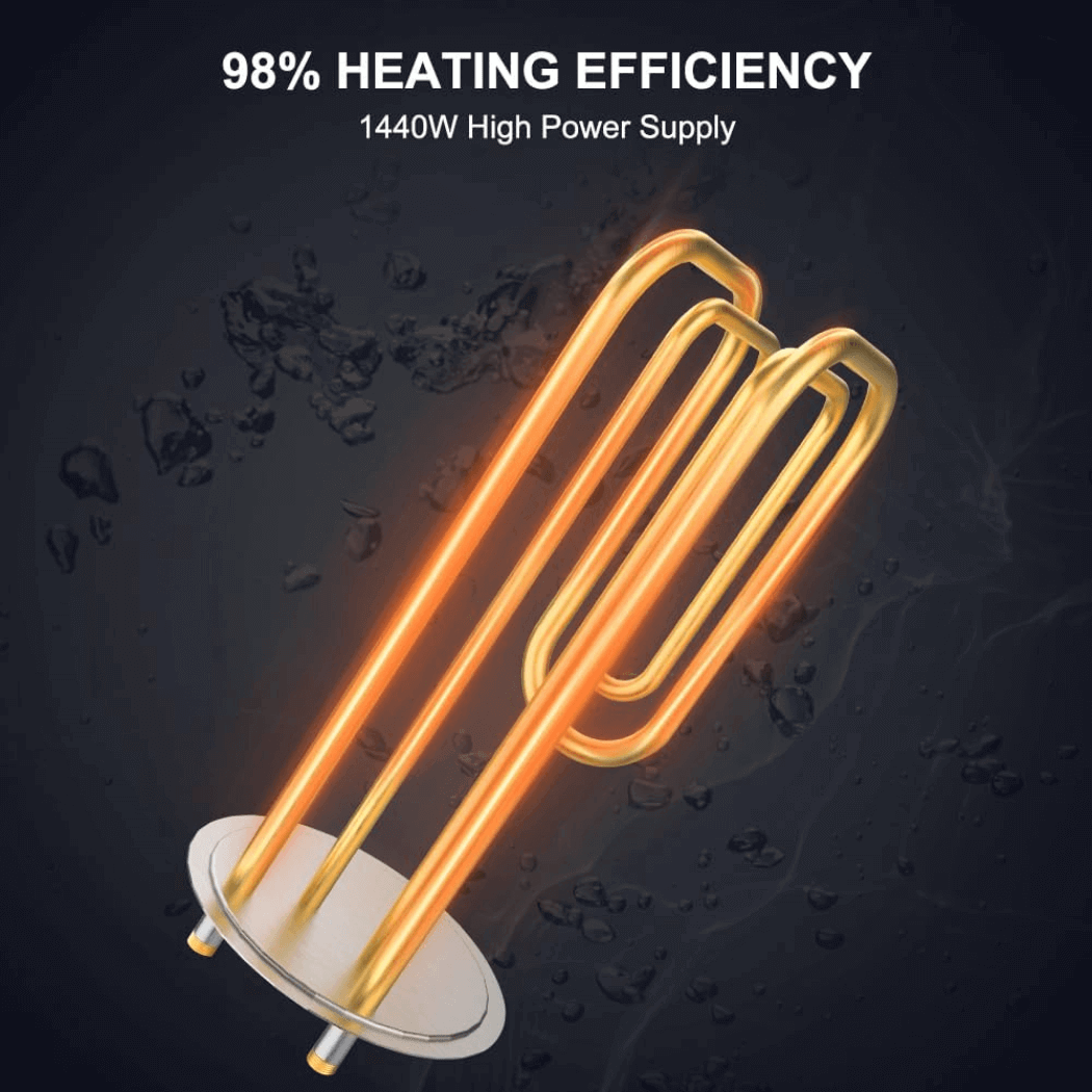 Mini Tank Portable Electric Water Heater 120V 2.5 Gallon