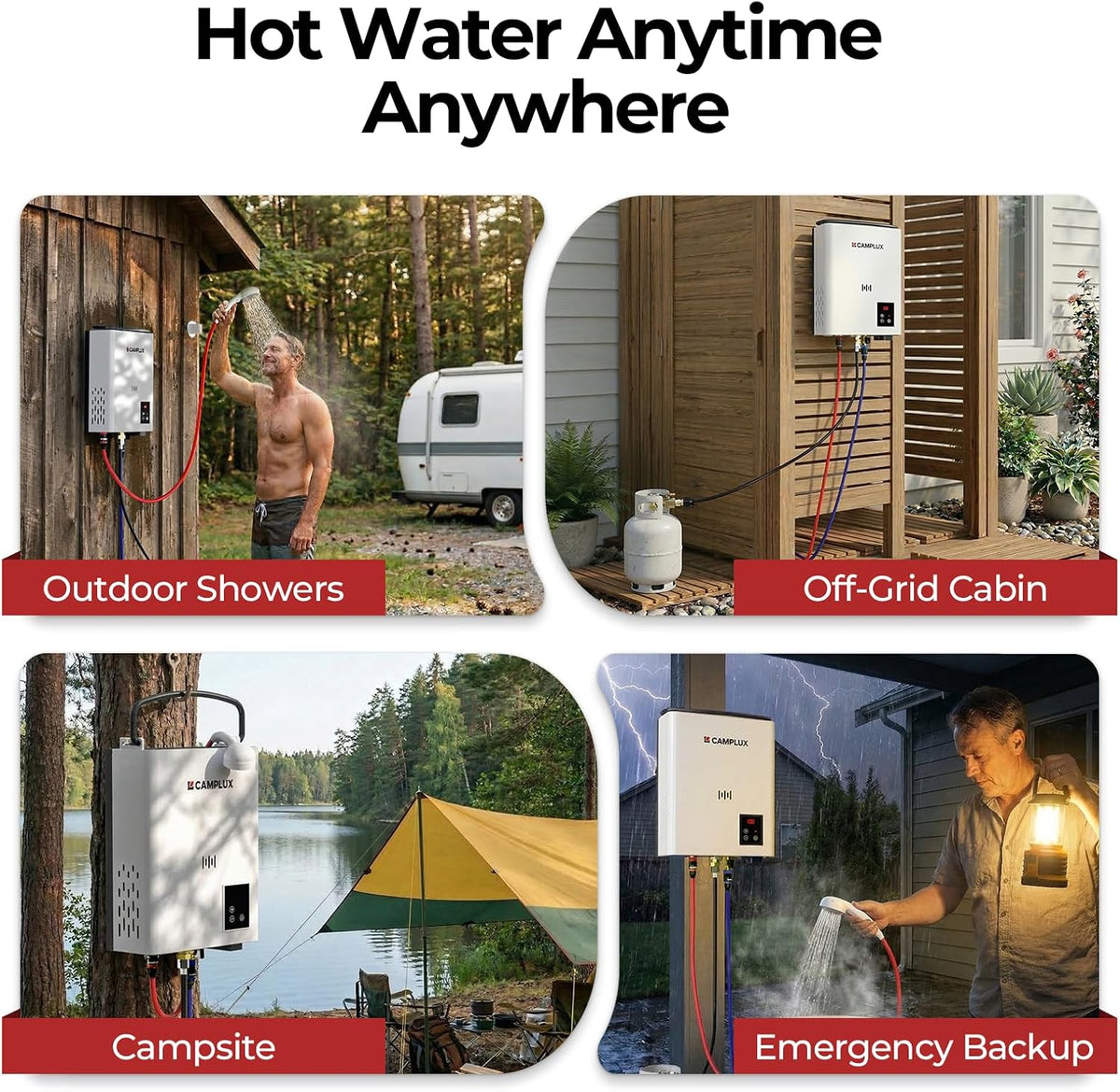 Camplux F5 Ultra Portable Water Heater