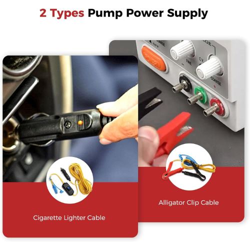 Camplux Tankless Water Heater for RV 1.58 GPM With Pump Kit, Black