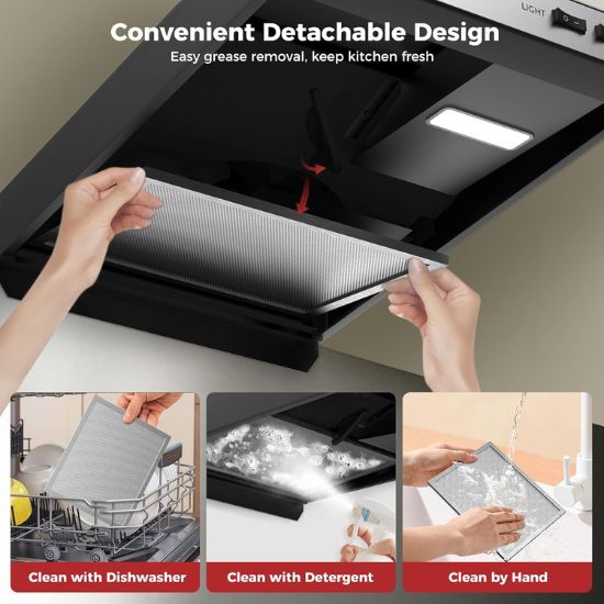CAMPLUX RV Range Hood 13 Inches