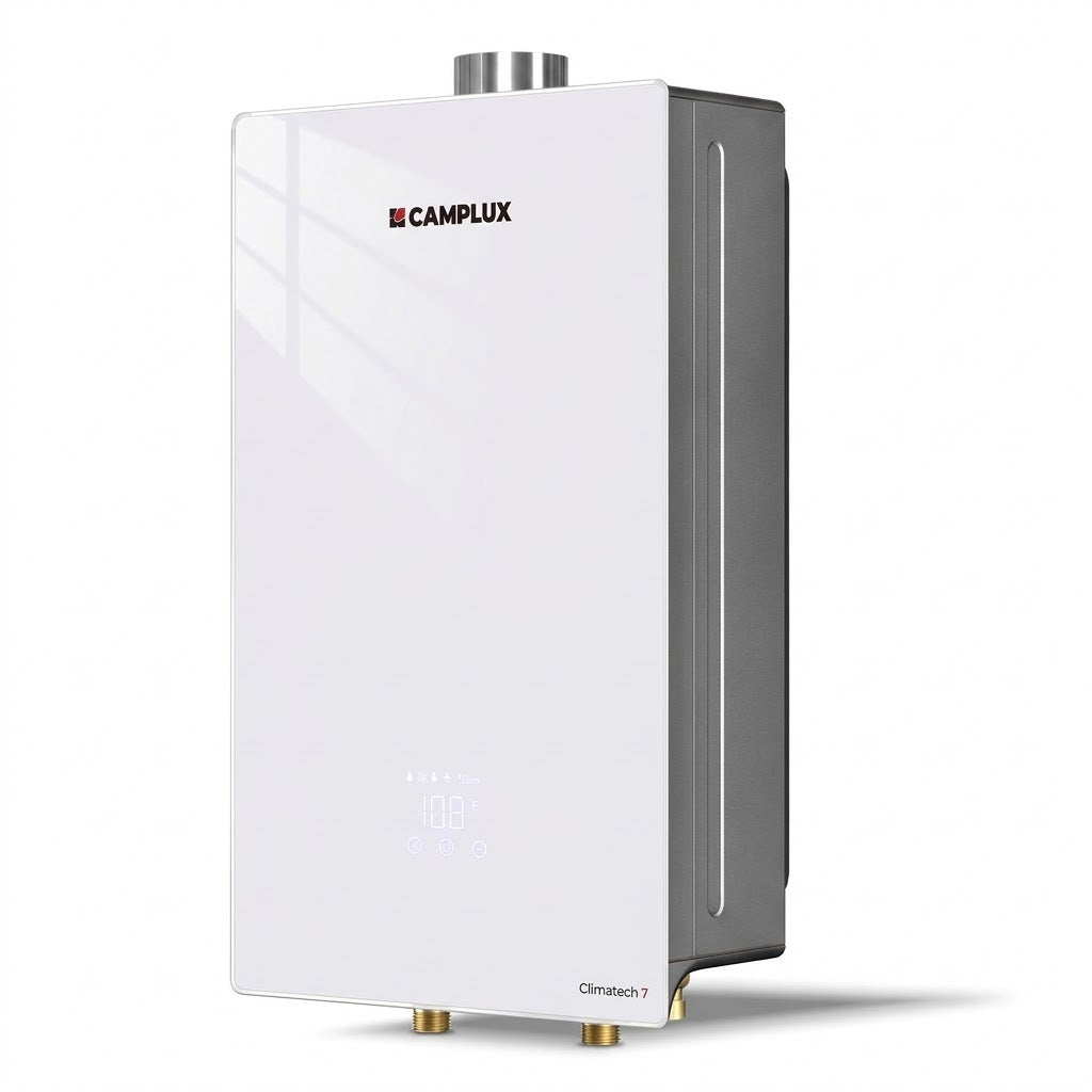Camplux Instant Indoor Tankless Gas Water Heater 3.60 GPM | White
