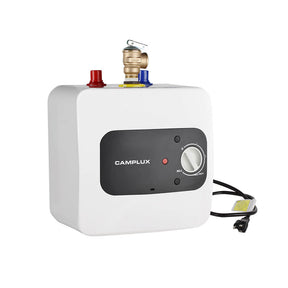 Camplux Electric Mini Tank Water Heater 120V 1.3 Gallon Under Sink Style with Cord Plug 1.44kW