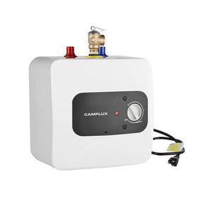 Camplux Electric Mini Tank Water Heater 120V 2.5 Gallon Under Sink Style with Cord Plug 1.44kW